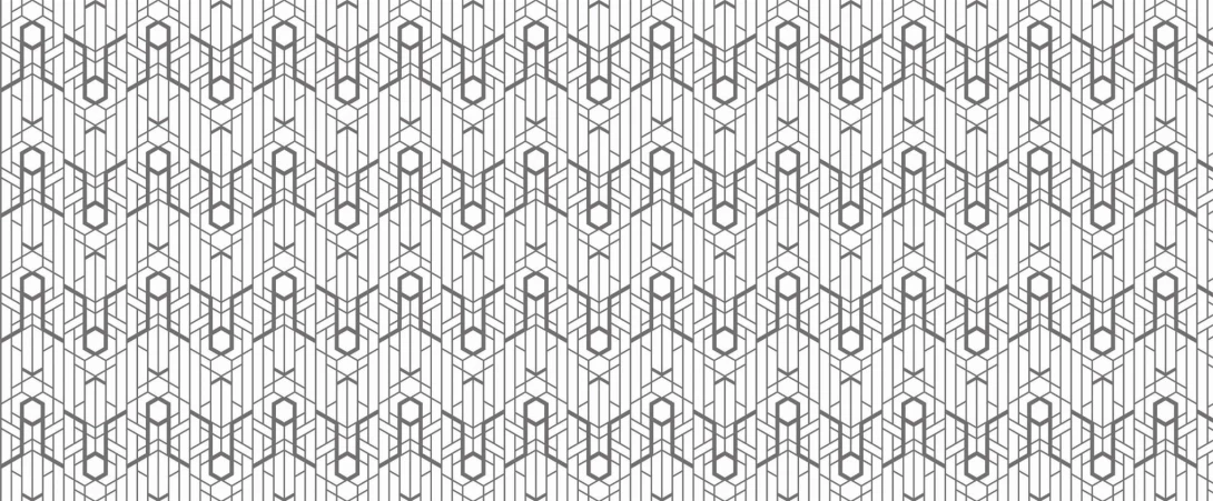 Yo2 MS1.07 IS Mold Stencils - mural geometryczny w metalicznych kolorach