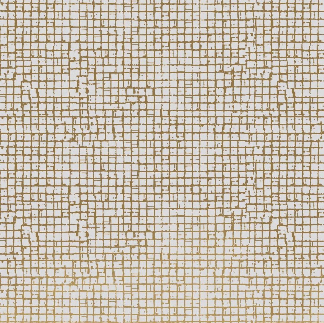 Yo2 GF1.09 SG Grunge Flashes - mural z motywem złotej kratki