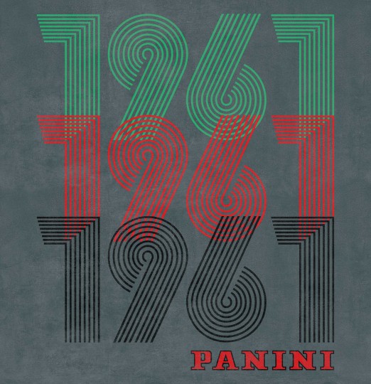 Tecnografica 78882-2 Panini Sessantuno Dark - mural z datą