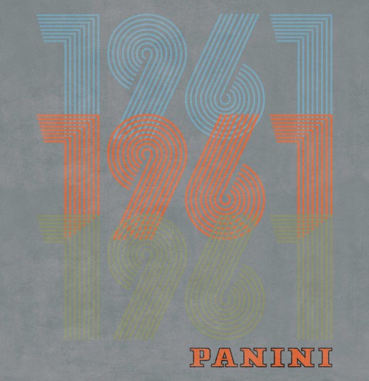 Tecnografica 78882-4 Panini Sessantuno Dark Vintage - mural z datą