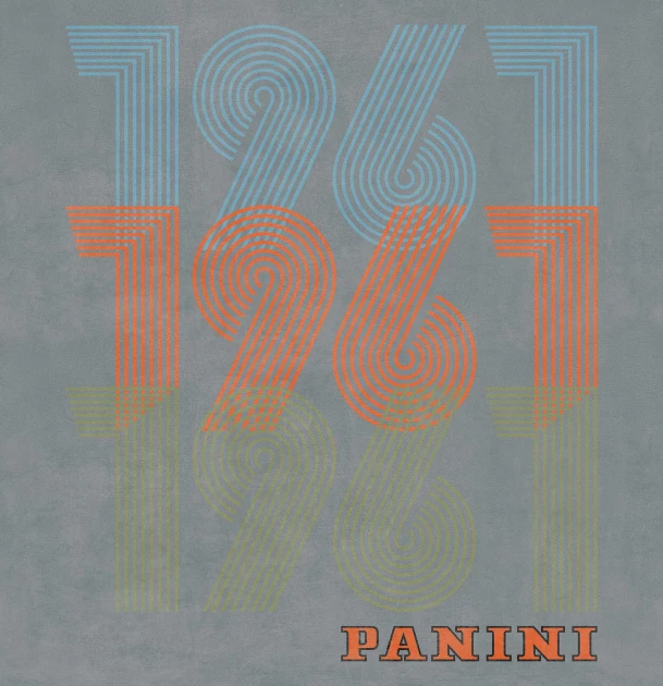 Tecnografica 78882-4 Panini Sessantuno Dark Vintage - mural z datą