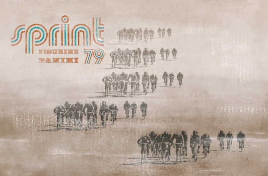 Tecnografica 78892-3 Panini Sprint Desert - mural w kolarzystów