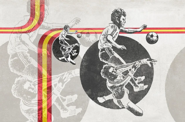 Tecnografica 78885-1 Panini Football 82 Original - mural w piłkarzy