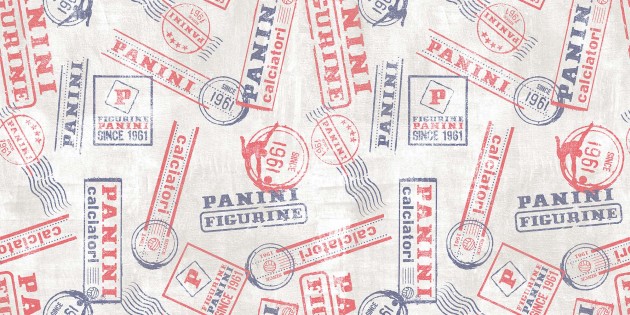 Tecnografica 78906-1 Panini Stamps White - mural w pieczątki