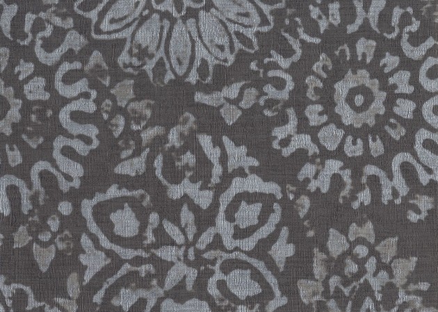 J&V 5501 151 Shibori Decoro - tapeta roślinne medaliony