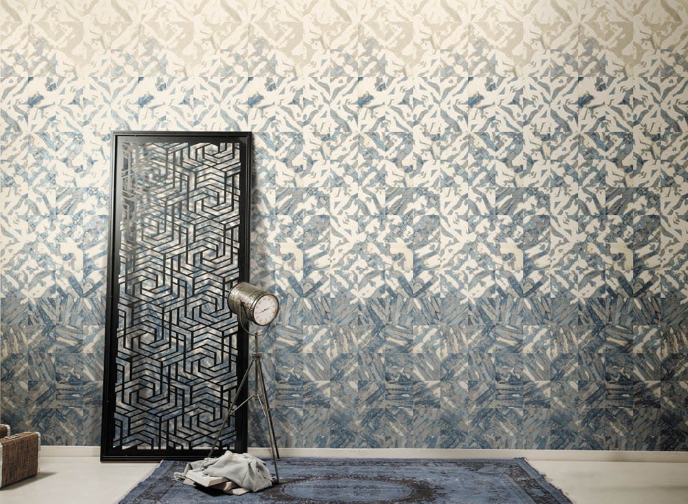 J&V 5591 151 Shibori Italjime - mural geometryczna mozaika