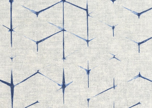 J&V 5510 151 Shibori Plisse’ - tapeta geometryczna w delikatne zarysy bryły