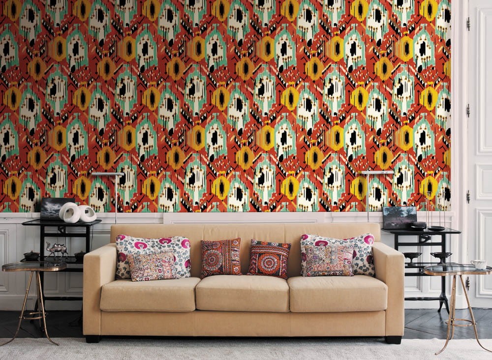 J&V 6405 171 Ikat Tribu’ - tapeta etniczna