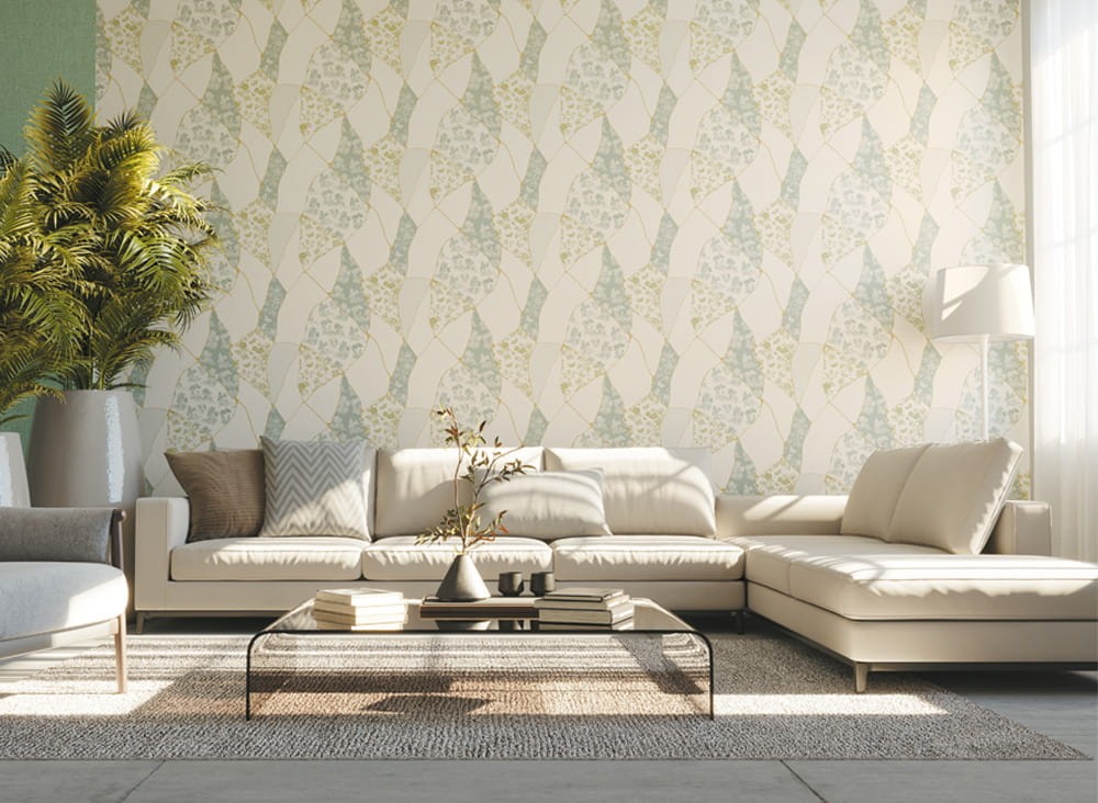 J&V 6702 191 Kintsugi Kintsugi - tapeta orientalna z metalizującymi zdobieniami