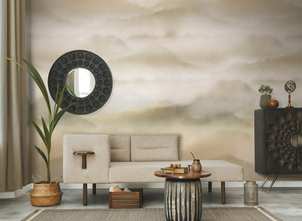 J&V 6770 191 Kintsugi Mountain Gobi - mural góry