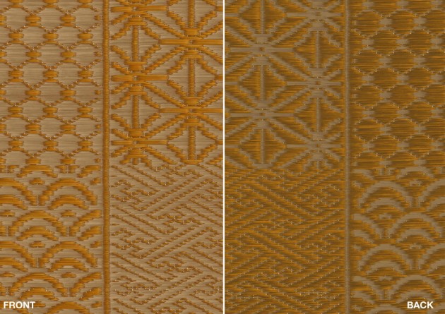J&V 6308 453 Igusa Hiroma - dwustronna tapeta patchworkowa