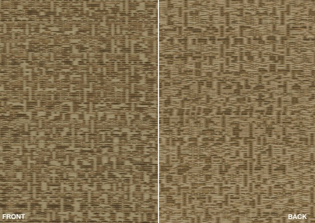 J&V 6342 453 Igusa Chashitsu - dwustronna tapeta ze splotem