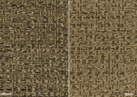 J&V 6350 453 Igusa Chashitsu - dwustronna tapeta ze splotem