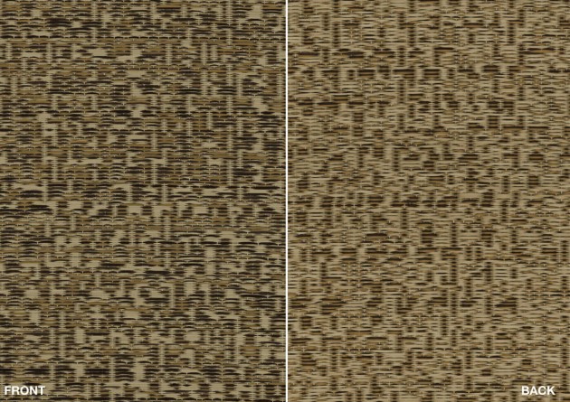 J&V 6350 453 Igusa Chashitsu - dwustronna tapeta ze splotem