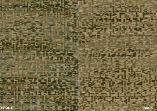 J&V 6354 453 Igusa Chashitsu - dwustronna tapeta ze splotem