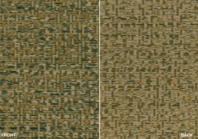 J&V 6354 453 Igusa Chashitsu - dwustronna tapeta ze splotem