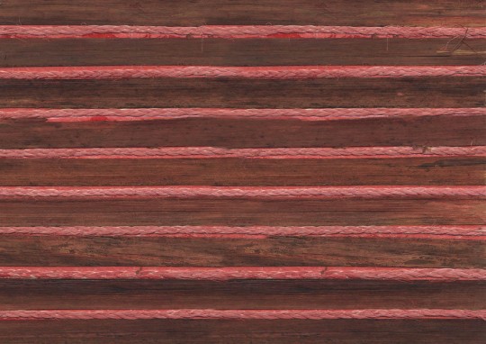 J&V 6080 451 Yumiko Kyoto - tapeta w poziome prążki na tle imitującym drewno