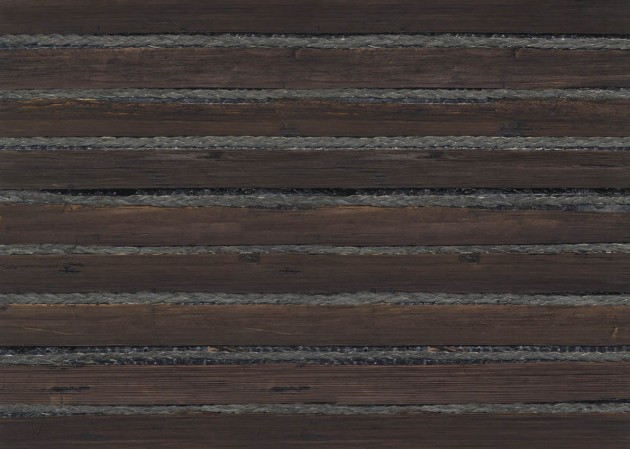 J&V 6083 451 Yumiko Kyoto - tapeta w poziome prążki na tle imitującym drewno
