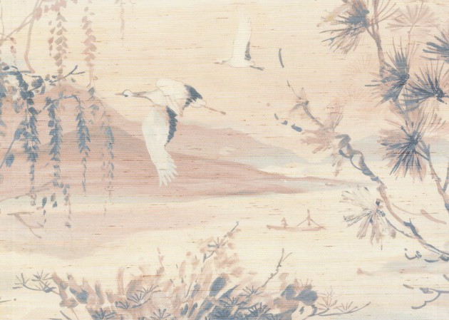 J&V 6011 451 Yumiko Sagimai - tapeta krajobraz w orientalnym stylu