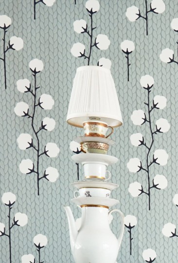 OL / Tapeta Majvillan Sweet Cotton 108-03 Grey - dostępna 1 rolka