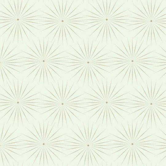 York BO6692 Antonina Vella Boho Luxe Starlight White/Warm Silver - tapeta w metaliczne gwiazdy