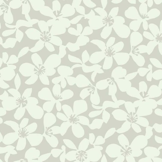 York BO6682 Antonina Vella Boho Luxe Free Spirit Grey - tapeta w minimalistyczne kwiaty