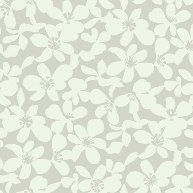 York BO6682 Antonina Vella Boho Luxe Free Spirit Grey - tapeta w minimalistyczne kwiaty