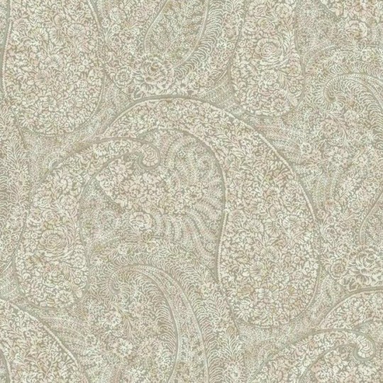 York BO6653 Antonina Vella Boho Luxe Kashmir Dreams Paisley Neutral/Blush - tapeta w motyw paisley