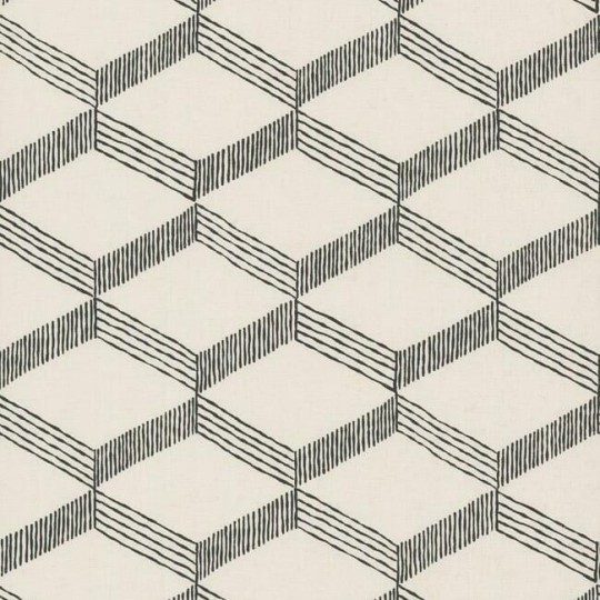 York BO6721 Antonina Vella Boho Luxe Palisades Paperweave Beige/Black - tapeta geometryczna trójwymiarowa