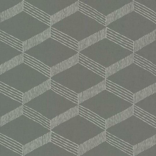 York BO6722 Antonina Vella Boho Luxe Palisades Paperweave Grey/White - tapeta geometryczna trójwymiarowa