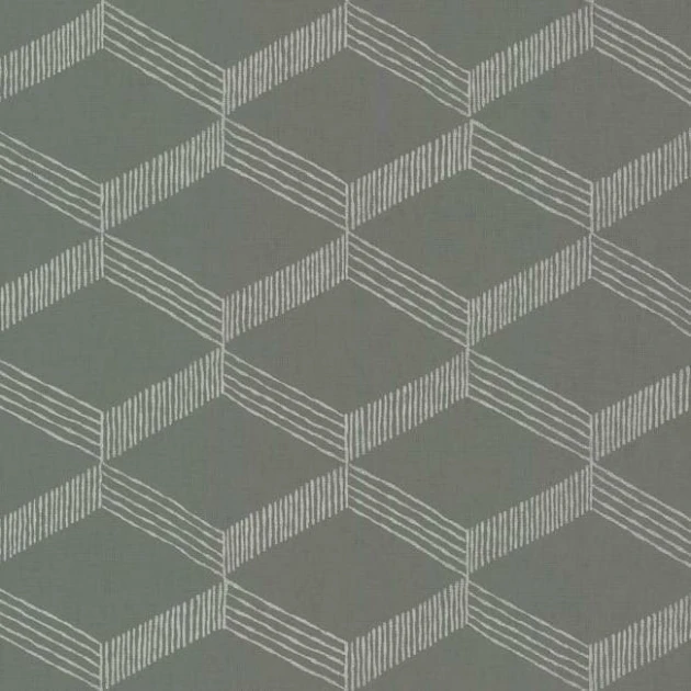 York BO6722 Antonina Vella Boho Luxe Palisades Paperweave Grey/White - tapeta geometryczna trójwymiarowa