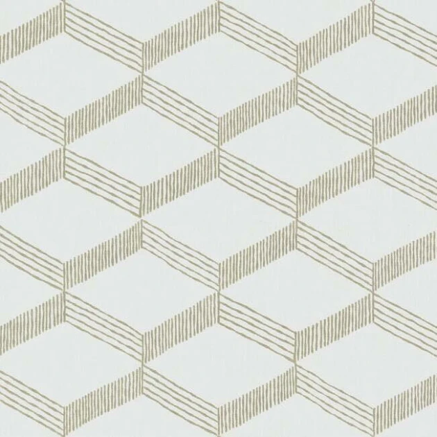 York BO6724 Antonina Vella Boho Luxe Palisades Paperweave Taupe/White - tapeta geometryczna trójwymiarowa