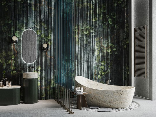 Wallcraft 895 31 2401 2024 Sherra - mural w liście