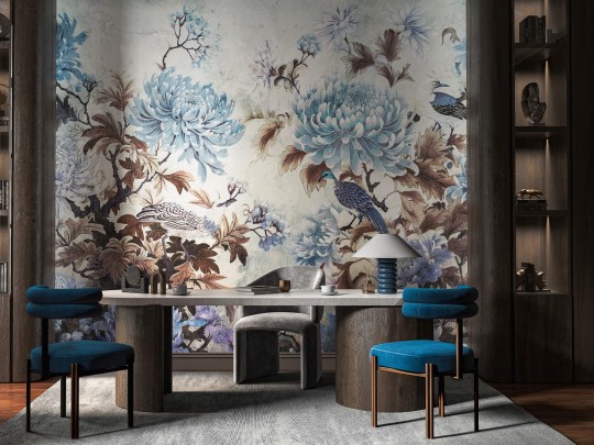 Wallcraft 880 32 2401 2024 Pember - mural w kwiaty