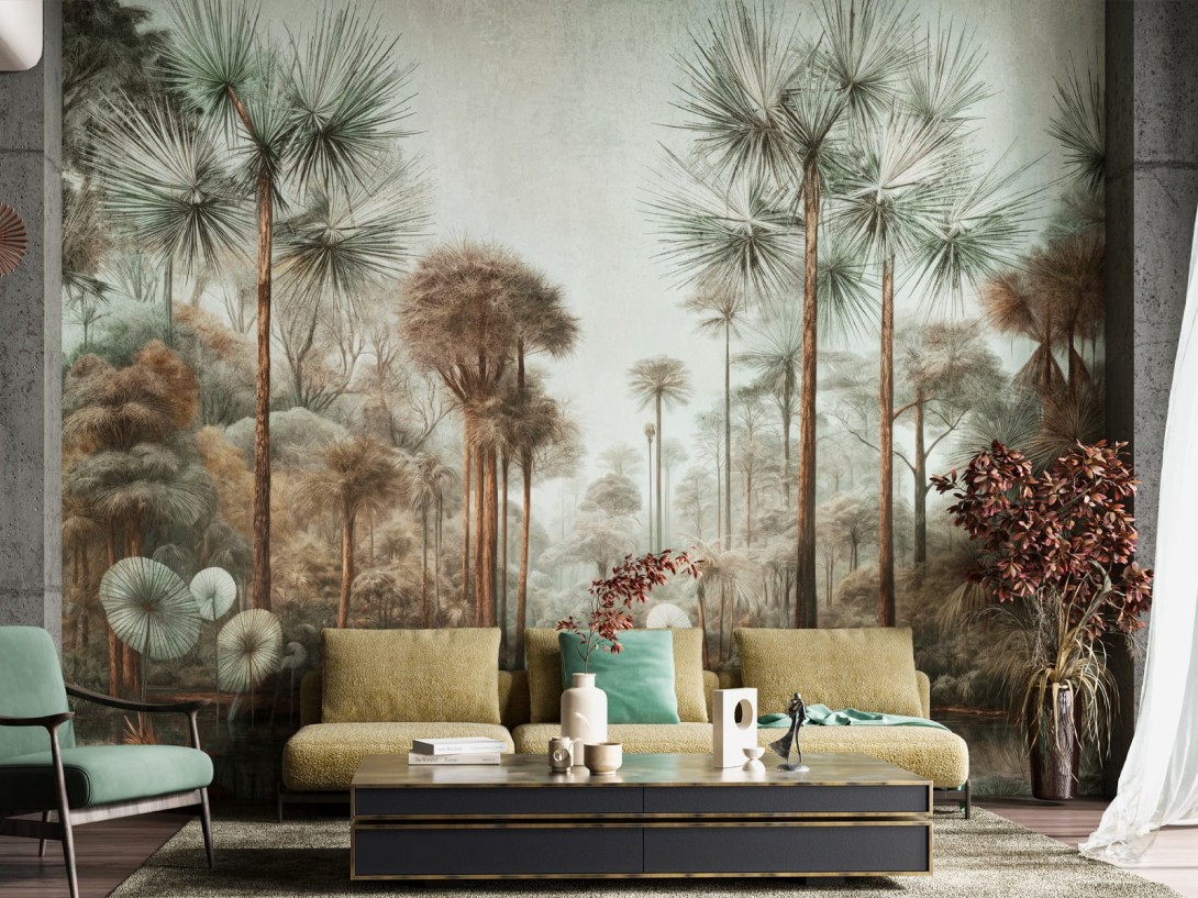 Wallcraft 855 32 2401 2024 Laviola - mural w egzotyczny las
