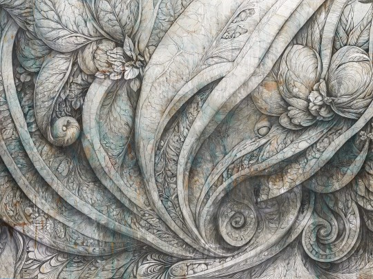 Wallcraft 900 31 2401 2024 Camelot - mural w roślinny motyw