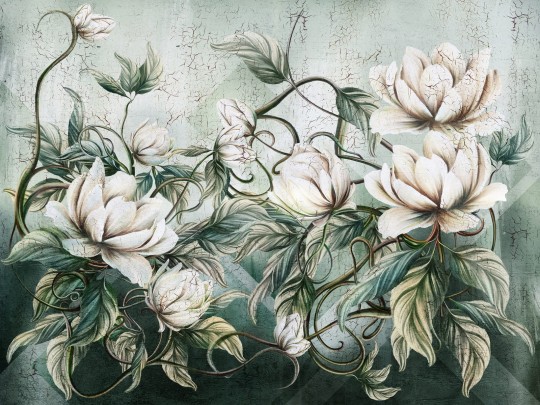 Wallcraft 850 31 2401 2024 Kaira - mural w kwiaty