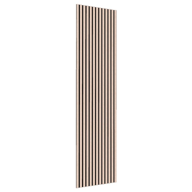 Texdecor BICOLOR-600x2420 Slim Wall Lines - panel akustyczny imitujący lamele