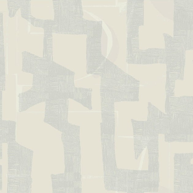 York AG2105 Artistic Abstracts Nikki Chu Modern Tribal Grass Neutral/Grey - tapeta w abstrakcyjny wzór geometryczny
