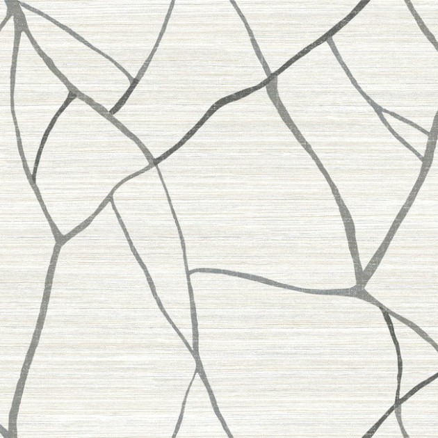 York AG2081W1 Artistic Abstracts Nikki Chu Raska Ivory - tapeta w abstrakcyjne linie