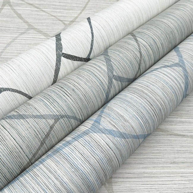 York AG2081W1 Artistic Abstracts Nikki Chu Raska Ivory - tapeta w abstrakcyjne linie