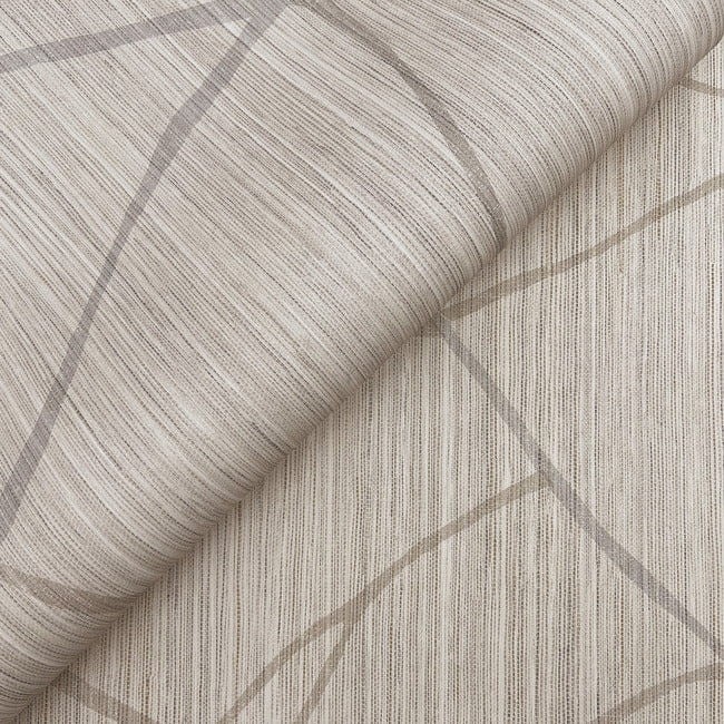 York AG2082W1 Artistic Abstracts Nikki Chu Raska Taupe - tapeta w abstrakcyjne linie