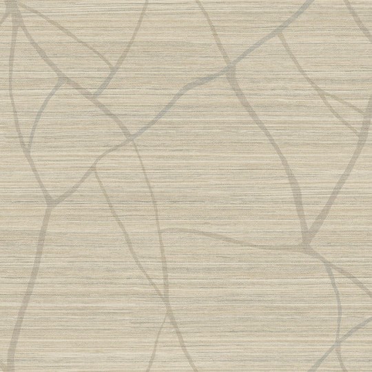 York AG2085W1 Artistic Abstracts Nikki Chu Raska Camel - tapeta w abstrakcyjne linie