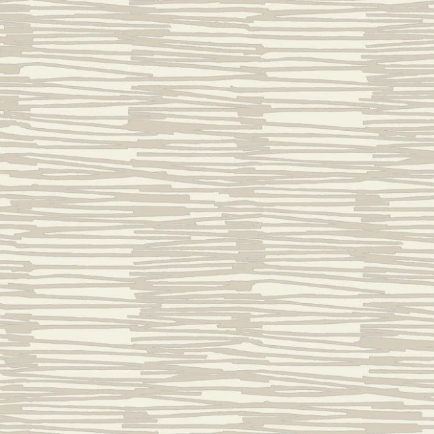 York AG2093 Artistic Abstracts Nikki Chu Water Reed Thatch Linen/Silver - tapeta w poziome paski z metalicznymi akcentami