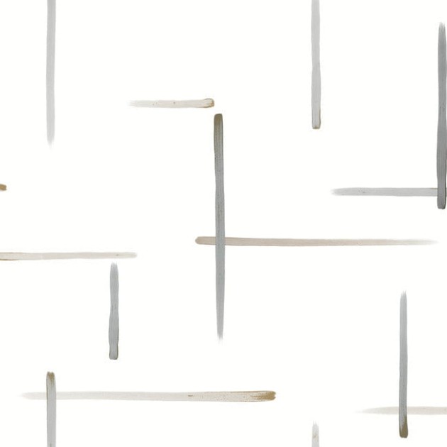 York AG2041 Artistic Abstracts Gilded Sumi-E Black/Gold - tapeta w abstrakcyjny wzór pociągnięć pędzla