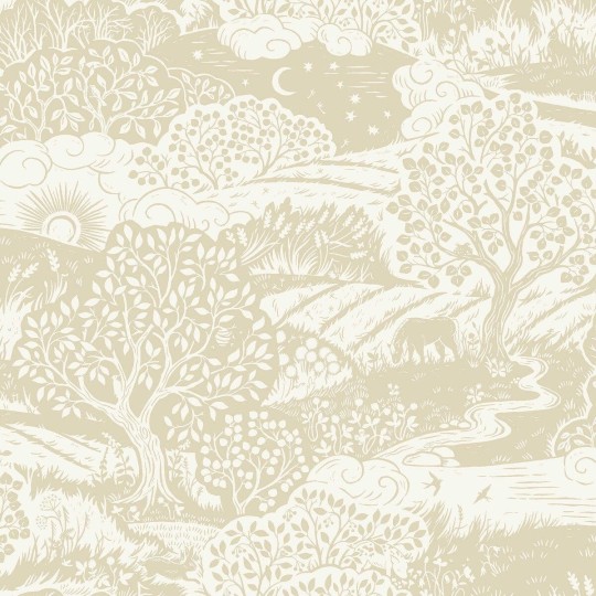 Boras Tapeter 5829 Nordic Folk Solangen - tapeta krajobraz