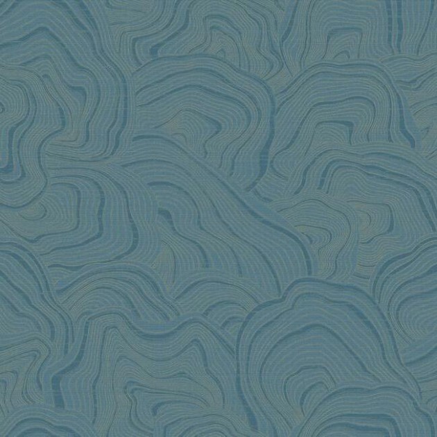 York KT2163 Ronald Redding 24 Karat Geodes Blue - tapeta w abstrakcyjne linie