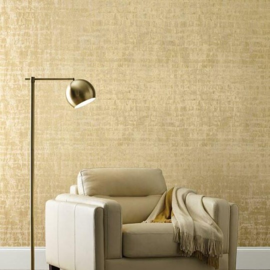 York KT2131 Ronald Redding 24 Karat Liquid Metal Gold - tapeta z metalicznymi akcentami