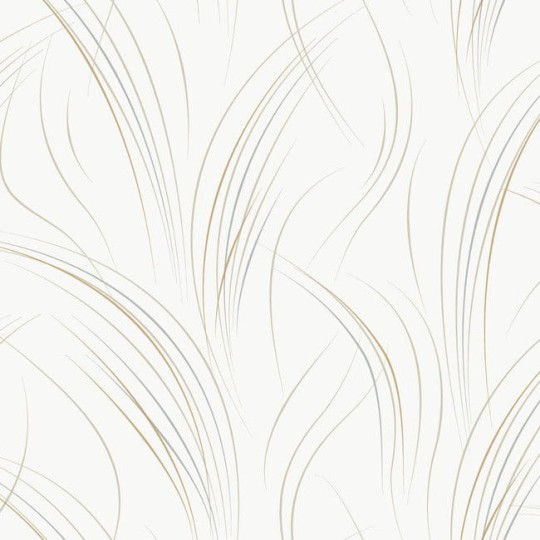 York EV3939 Candice Olson Casual Elegance Graceful Wisp White - tapeta w minimalistyczne źdźbła traw