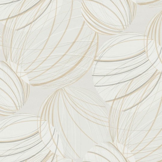 York EV3906 Candice Olson Casual Elegance Floating Lanterns Blonde - tapeta w roślinny motyw